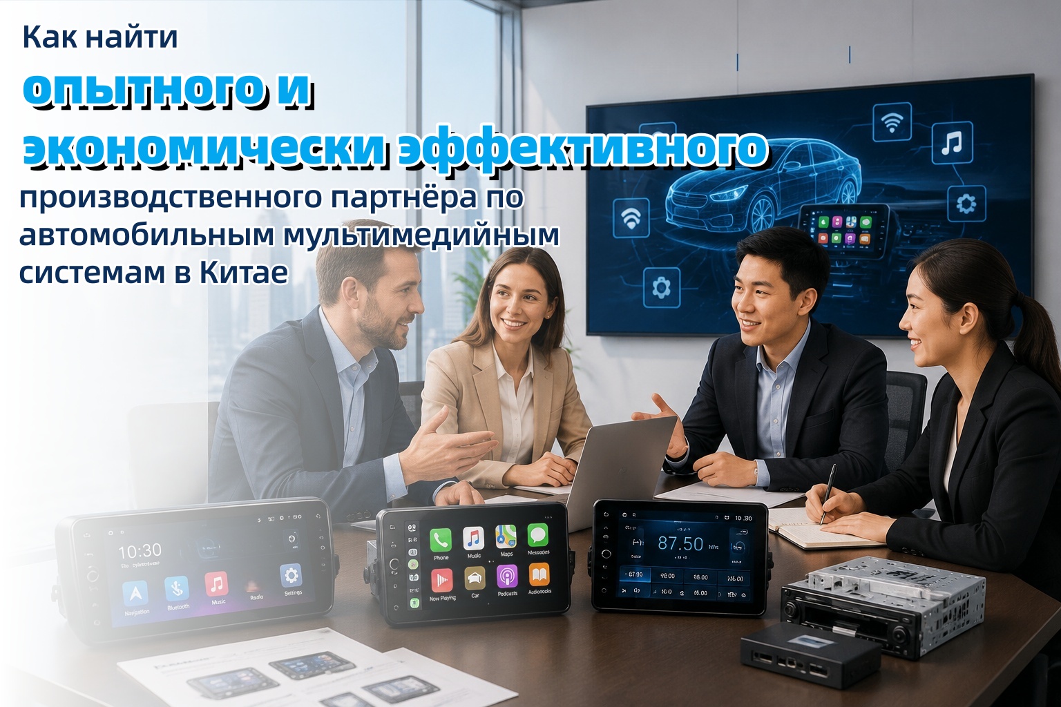Как найти опытного и экономически эффективного производственного партнёра по автомобильным мультимедийным системам в Китае Как найти опытного и экономически эффективного производственного партнёра по автомобильным мультимедийным системам в Китае
