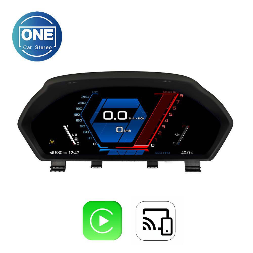 BMW 3 Series F30/F31/GT-F34 4 Series F32/F33/F36 Digital Dashboard Wireless CarPlay Virtual Tacho Cockpit LCD Cluster Upgrade