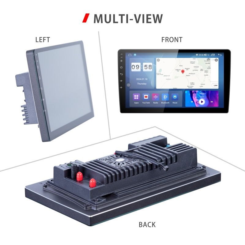 10.1-дюймовая автомобильная магнитола и автомобильная мультимедиа DPM6310