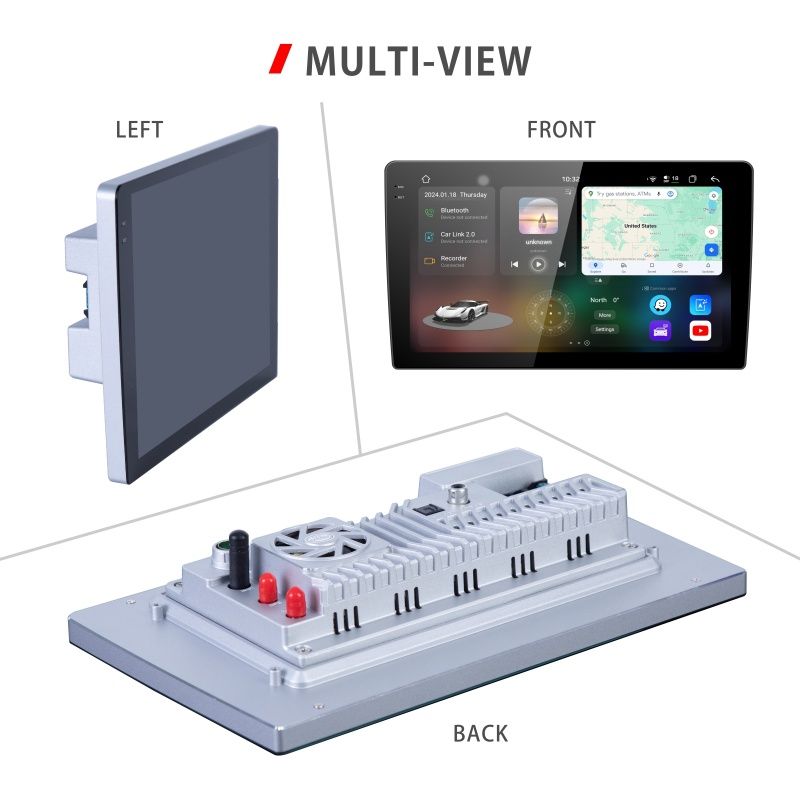 9-дюймовая автомобильная магнитола и автомобильная мультимедиа DPM 9809 2K