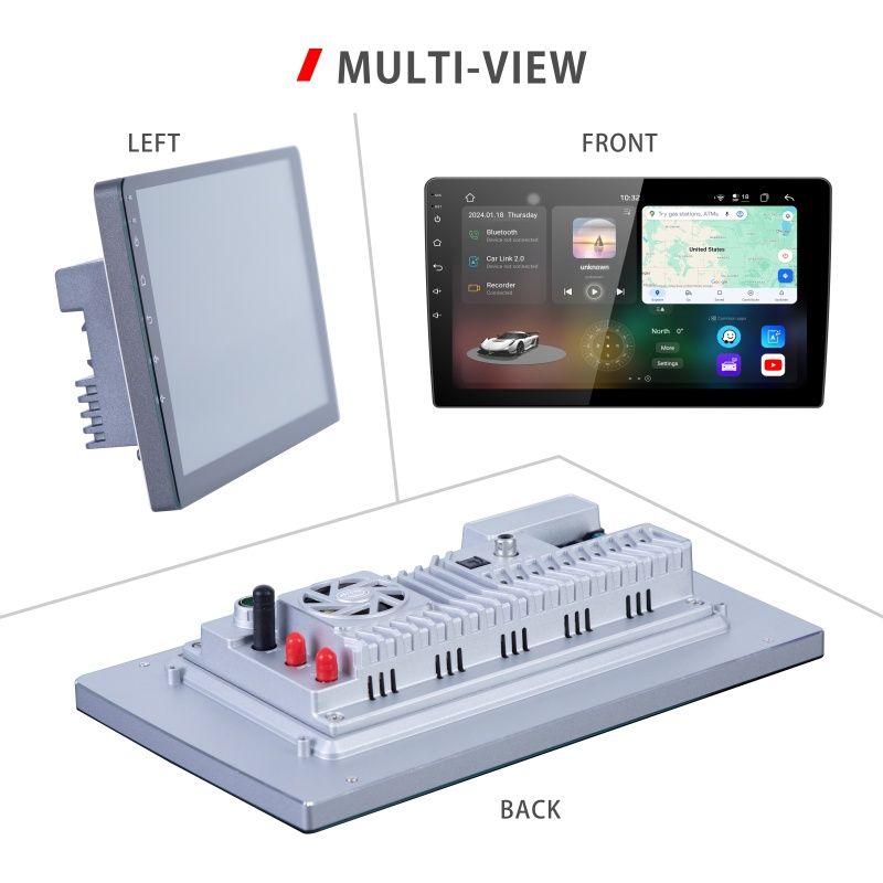 10.1-дюймовая автомобильная магнитола и автомобильная мультимедиа DPM 9810