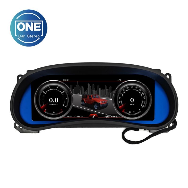 Для Jeep Wrangler 2011-2017, Кластер цифровой панели управления Приборная панель автомобиля