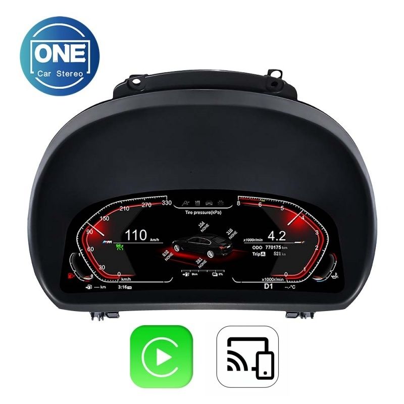 Для BMW 1 серии E87 E88 2006-2011, цифровая приборная панель с поддержкой беспроводной связи CarPlay