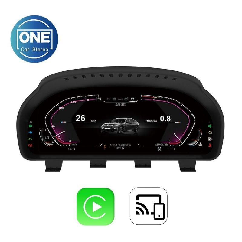 Для BMW 5/6/7 серии, цифровая приборная панель с поддержкой беспроводной связи CarPlay