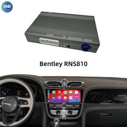 Беспроводной модуль CarPlay для интерфейса Bentley RNS810 и Android Auto поддерживает Bluetooth-аудио, вход для камеры и зеркалирование экрана смартфона.
