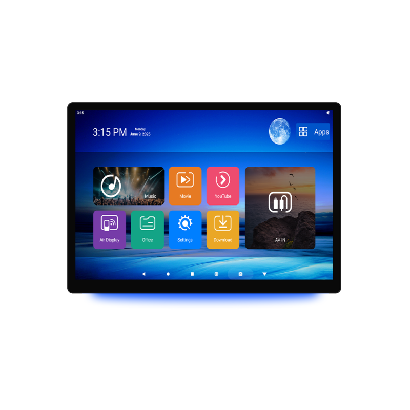 13,3" Android монитор в подголовник