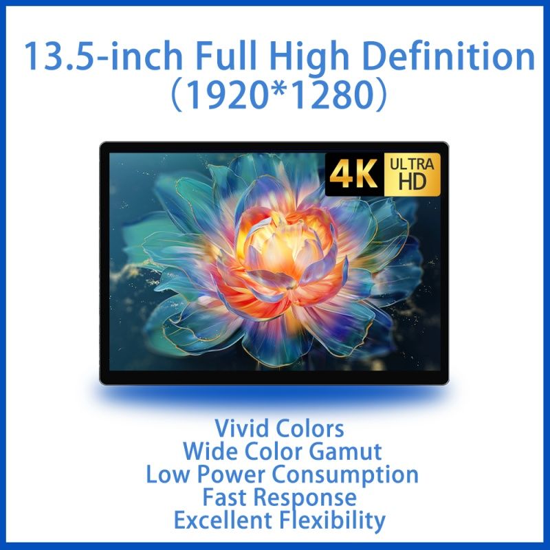 13,3" Android монитор в подголовник