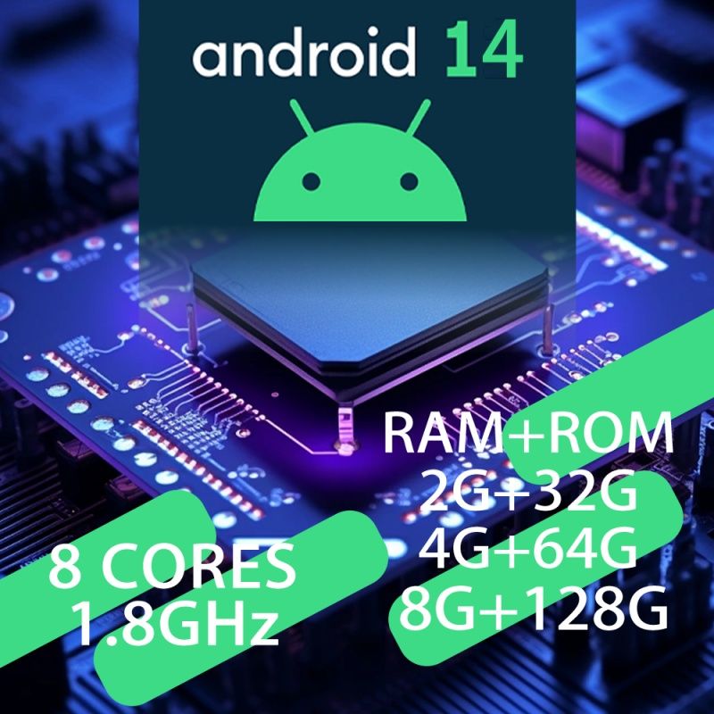 13,3" Android монитор в подголовник