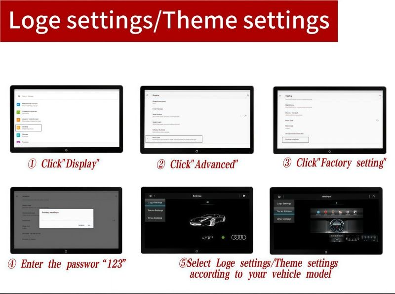 10,1" Android монитор в подголовник