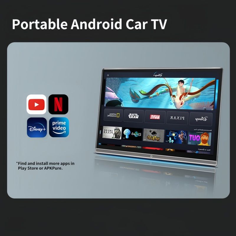 14" Android монитор в подголовник